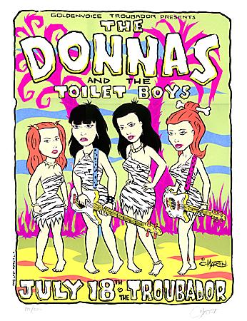 The Donnas / Toilet Boys @ the Troubador